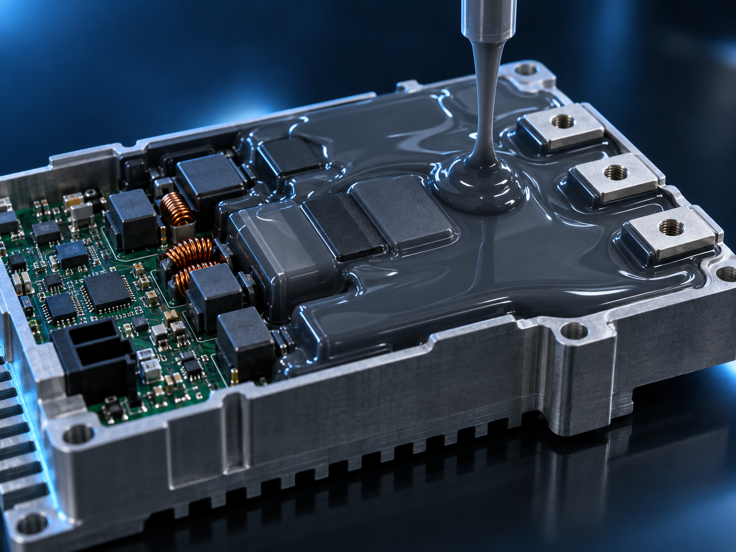 Electronic protection concept image