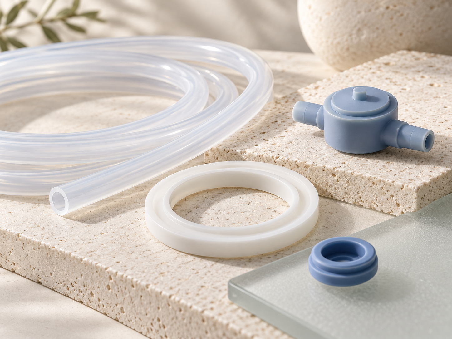 Conceptual food-contact silicone components